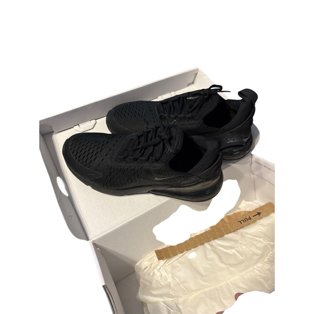 Nike Air Max 270 Women’s Size 7 Black/Black-Black AH6789-006 Excellent W/Box